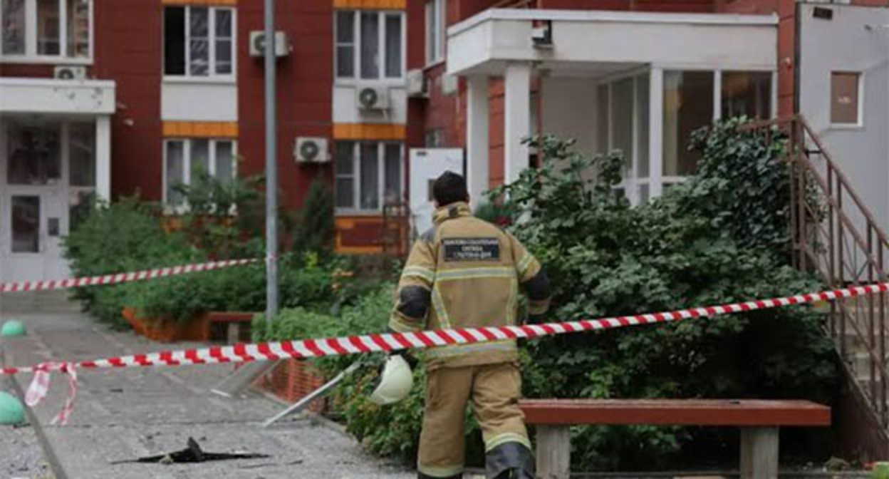 Атака беспилотников в Ростовской области. Сентябрь 2026 г. Фото: Канал MAX Юрия Слюсаря Атака беспилотников в Ростовской области. Сентябрь 2026 г. Фото: Канал MAX Юрия Слюсаря