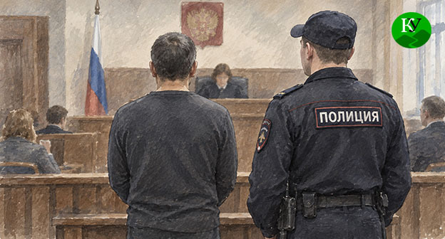 Мужчина в зале суда. Иллюстрация создана "Кавказским узлом" при помощи ИИ в программе Copilot Мужчина в зале суда. Иллюстрация создана "Кавказским узлом" при помощи ИИ в программе Copilot