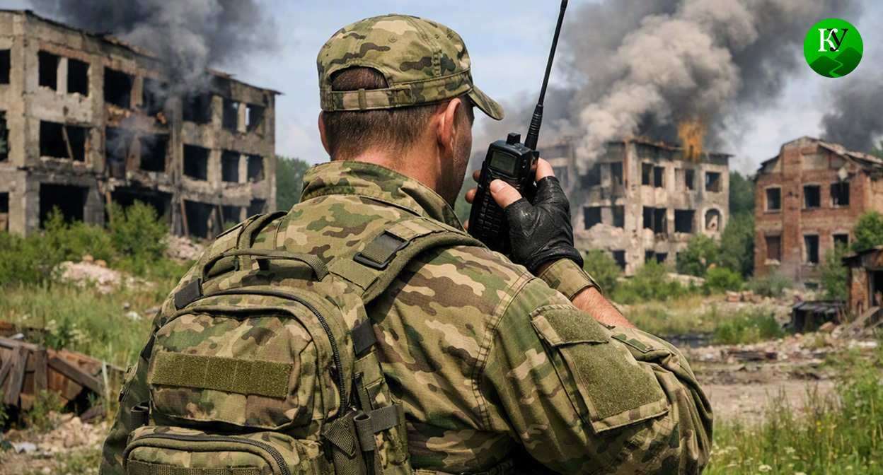 Военный на СВО. Иллюстрация создана «Кавказским узлом» с помощью ИИ в программе Copilot Военный на СВО. Иллюстрация создана «Кавказским узлом» с помощью ИИ в программе Copilot
