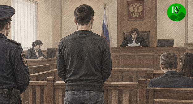 Мужчина в зале суда. Иллюстрация создана "Кавказским узлом" при помощи ИИ в программе Copilot Мужчина в зале суда. Иллюстрация создана "Кавказским узлом" при помощи ИИ в программе Copilot