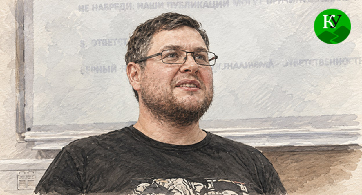Владимир Севриновский. Иллюстрация создана "Кавказским узлом" при помощи ИИ в программе Copilot Владимир Севриновский. Иллюстрация создана "Кавказским узлом" при помощи ИИ в программе Copilot