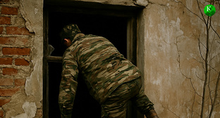Военный на СВО. Иллюстрация создана «Кавказским узлом» с помощью ИИ в программе Copilot