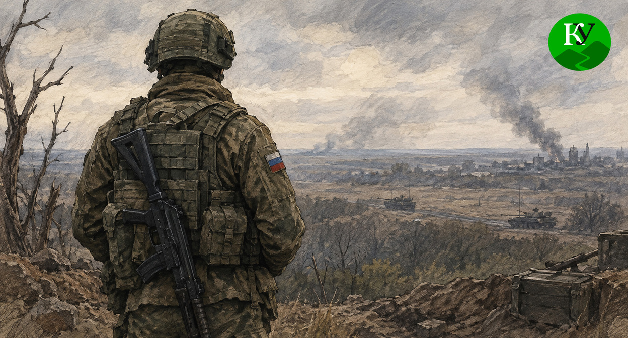 Военнослужащий. Иллюстрация создана "Кавказским узлом" при помощи ИИ в программе Copilot Военнослужащий. Иллюстрация создана "Кавказским узлом" при помощи ИИ в программе Copilot