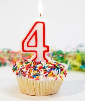 4 года блогу.