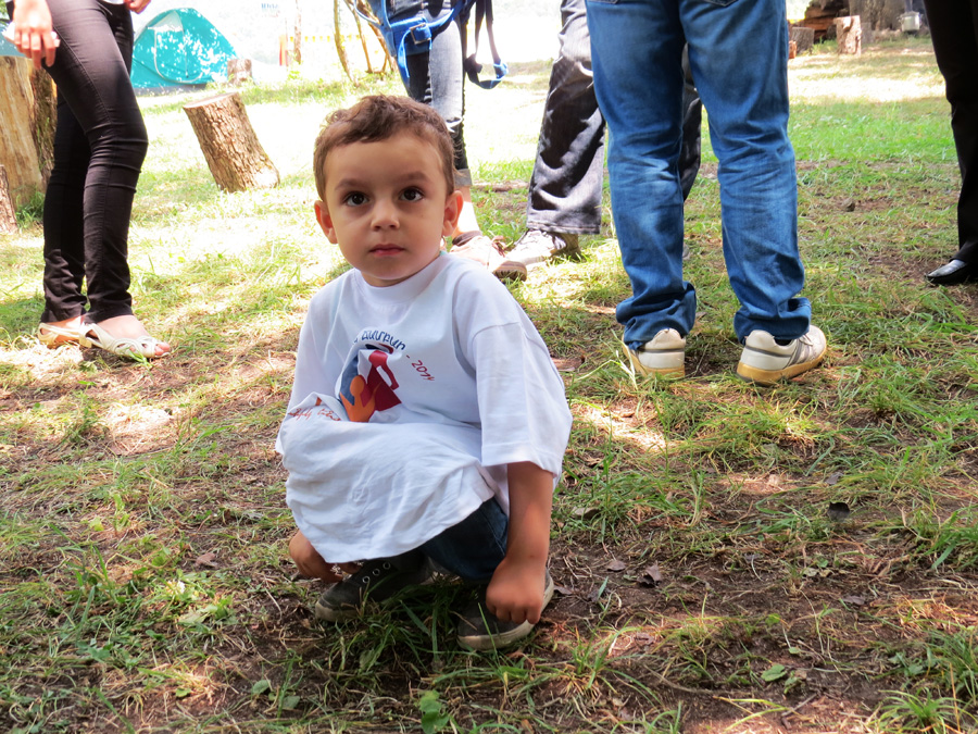 Самый мелкий участник Никель из Дании, команда 