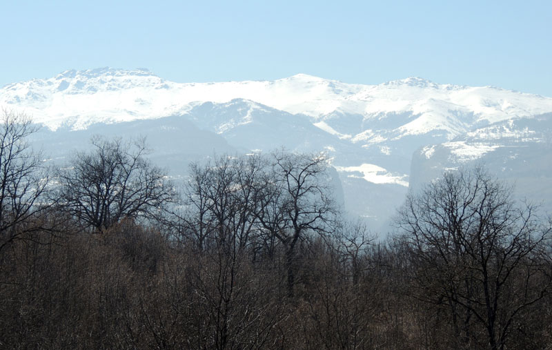Горы вокруг Степанакерта.