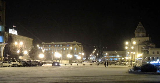 Зимний Степанакерт 1.