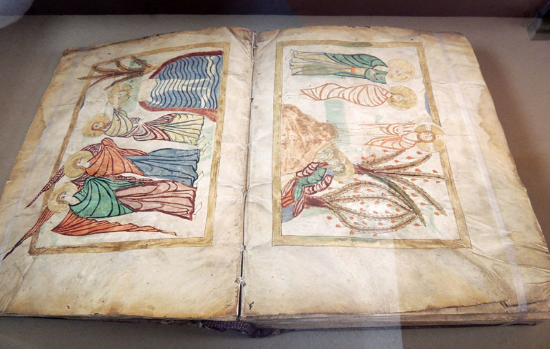 ЕВАНГЕЛИЕ. Рук. 1038 г., Тарон, писец Еваргрис