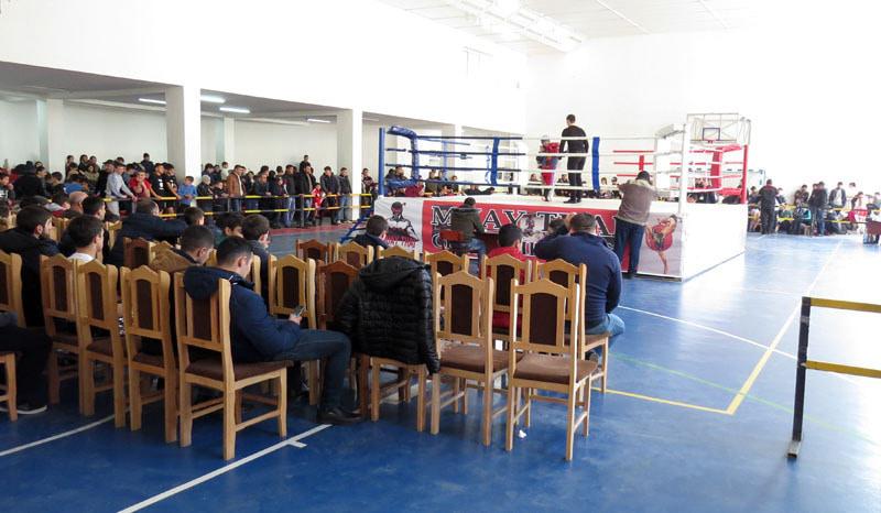 Спортивный зал, где прошёл чемпионат.